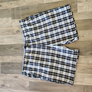 Tommy Hilfiger Black and White‎ Men's Plaid Shorts